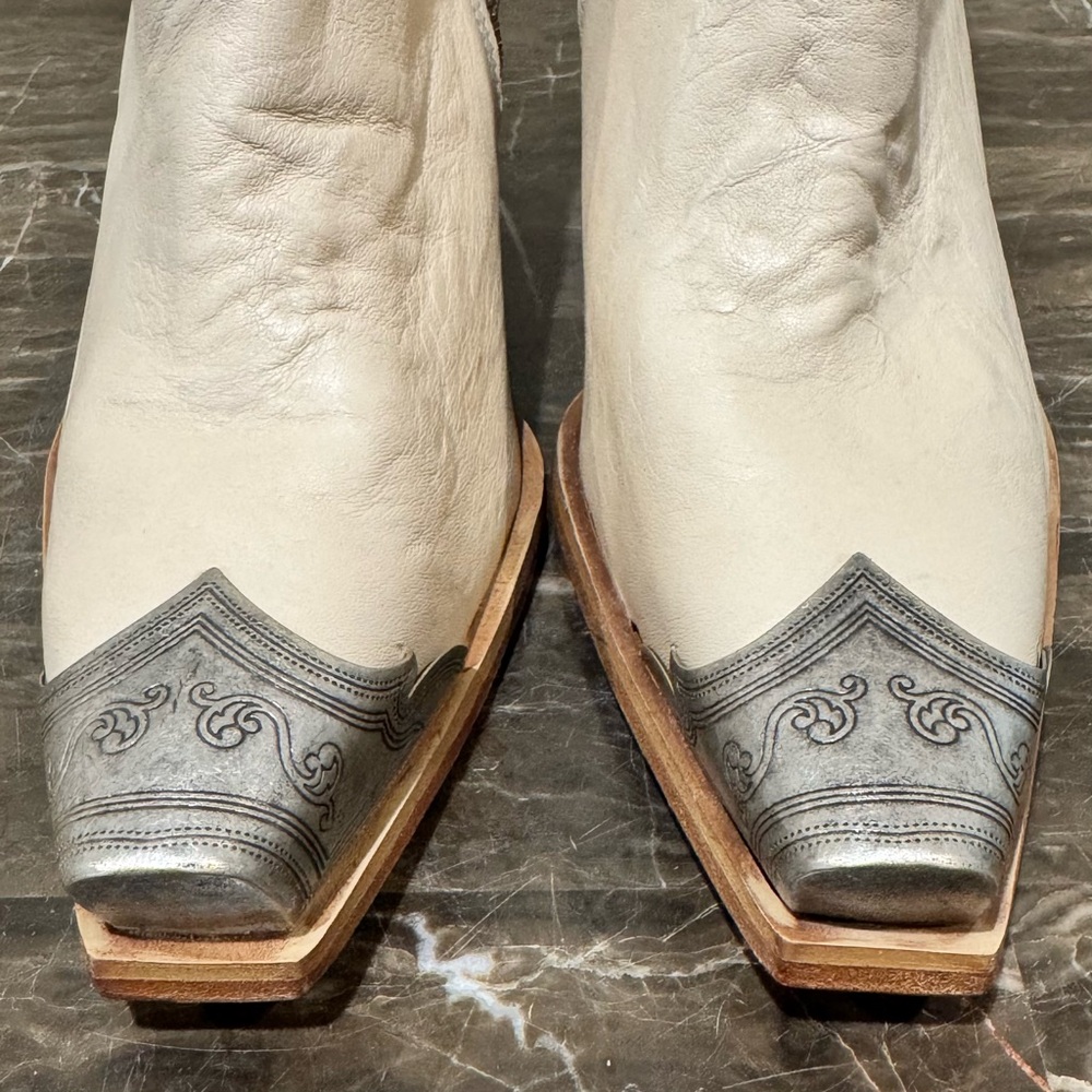NEW Free People Brayden Leather Western Boots - Picture 7 of 13